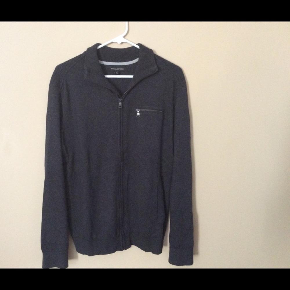 Banana Republic zip sweater